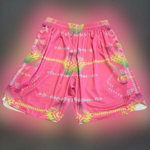 SkynStyle Pink Basketball Shorts Adult M